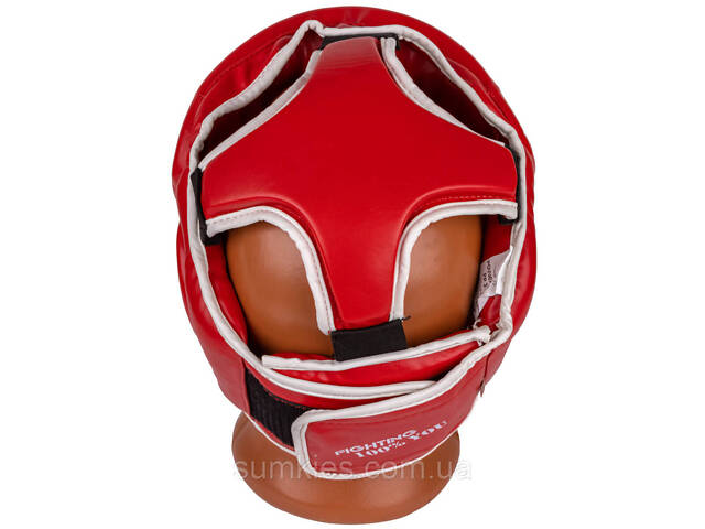 Боксерський шолом тренувальний PowerPlay 3100 PU Червоний XS - Фото 2