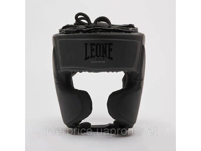 Боксерський шолом Leone CS435 BLACK Edition M (капа у комплекті), Оригінал! - Фото 2