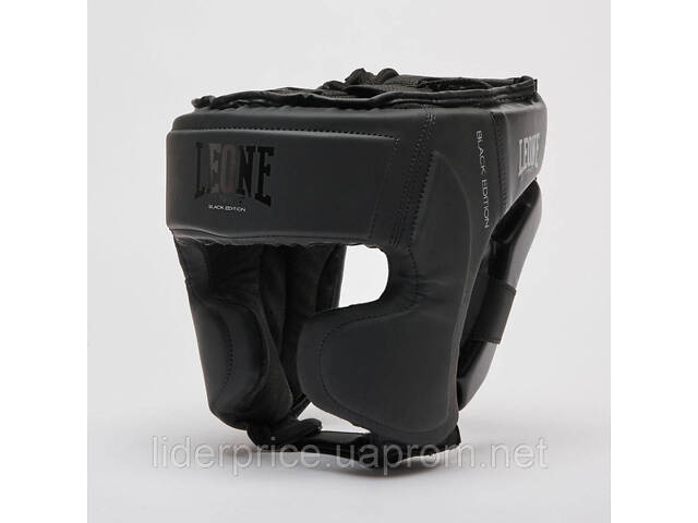 Боксерський шолом Leone CS435 BLACK Edition M (капа у комплекті), Оригінал! - Фото 9