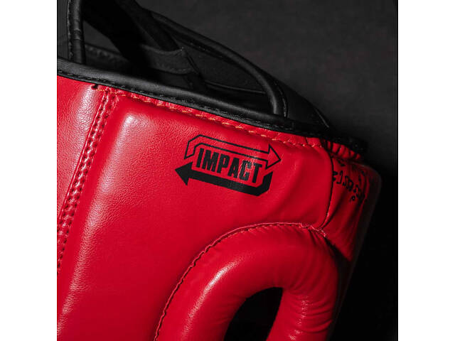 Боксерський шолом Phantom Muay Thai Full Face Red (капа в комплекті) - Фото 8