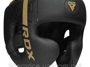 Боксерський шолом RDX F6 KARA Matte Golden XL, Оригінал!