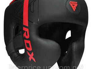 Боксерський шолом RDX F6 KARA Matte Red S, Оригінал!