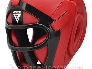 Боксерський шолом RDX T1 Grill Full Red L, Оригінал!
