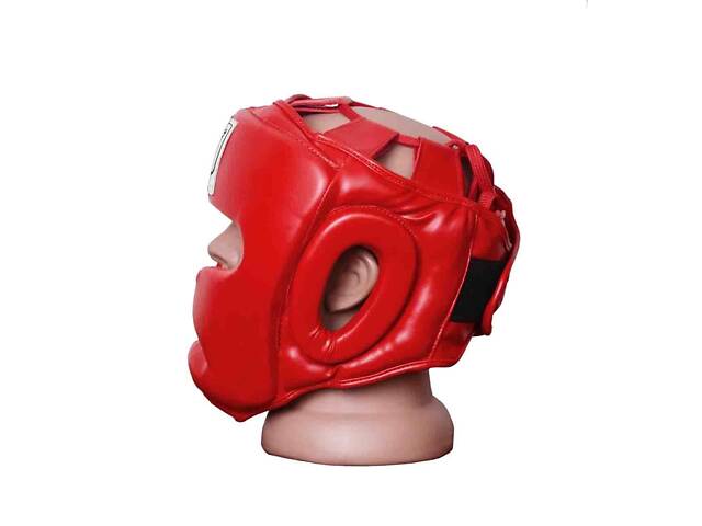 Боксерський шолом тренувальний PowerPlay 3043 Червоний S - Фото 5
