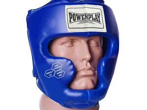 Боксерський шолом тренувальний PowerPlay 3043 Синій S