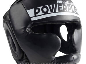 Боксерський шолом тренувальний PowerPlay 3048 Чорно-Білий S, Оригінал!