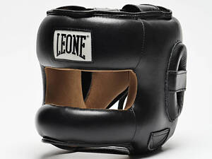 Боксерський шолом з бампером Leone CS425 Black L
