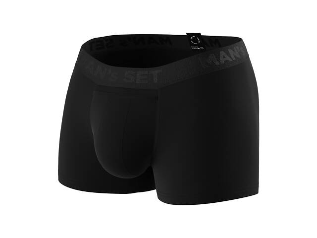 Боксеры мужские анатомические MAN's SET Anatomic Classic w/fly Plus Black Series 5XL Черный - Фото 1