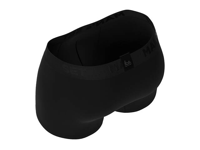 Боксеры мужские анатомические MAN's SET Anatomic Classic w/fly Plus Black Series 5XL Черный - Фото 4