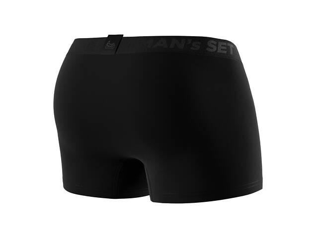 Боксеры мужские анатомические MAN's SET Anatomic Classic w/fly Plus Black Series 5XL Черный - Фото 5