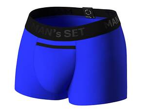 Боксери чоловічі анатомічні MAN's SET Anatomic Classic Black Series Micromodal 2XL Електрик