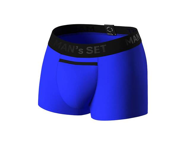 Боксери чоловічі анатомічні MAN's SET Anatomic Classic Black Series Micromodal 2XL Електрик - Фото 1