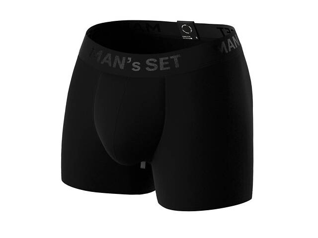 Боксери чоловічі анатомічні MAN's SET Intimate 2.0 Black Series Micromodal M Чорний - Фото 1