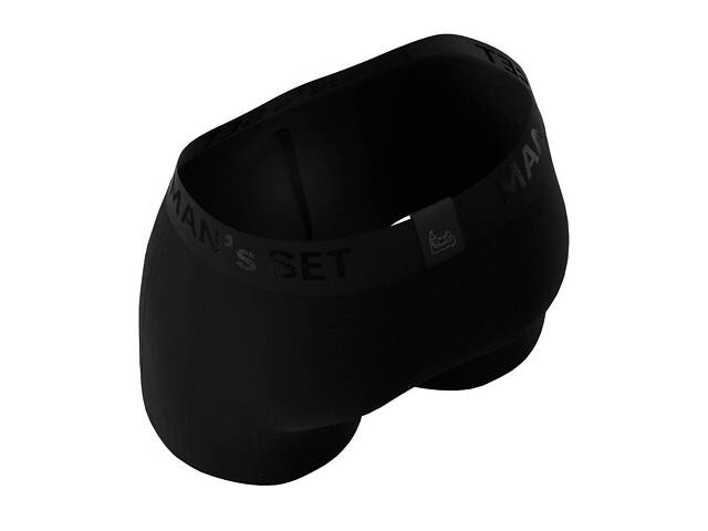 Боксери чоловічі анатомічні MAN's SET Intimate 2.0 Black Series Micromodal M Чорний - Фото 4