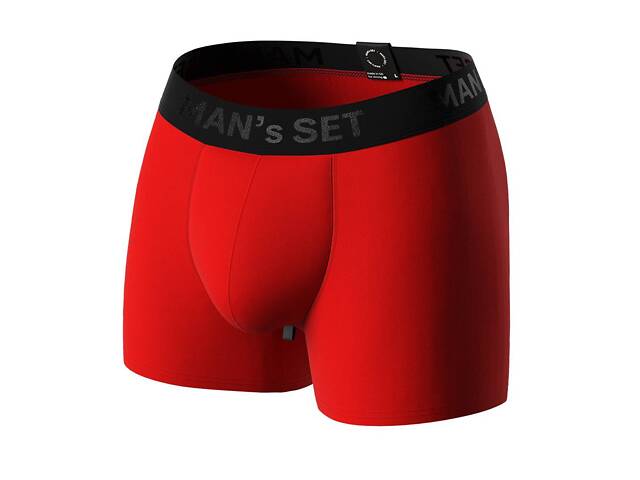 Боксери чоловічі анатомічні MAN's SET Intimate 2.0 Black Series Micromodal S Червоний - Фото 1