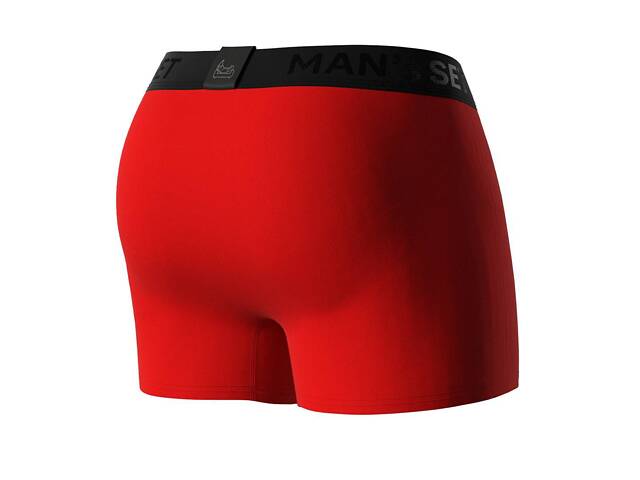 Боксери чоловічі анатомічні MAN's SET Intimate 2.0 Black Series Micromodal S Червоний - Фото 5