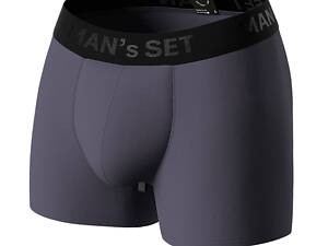 Боксери чоловічі анатомічні MAN's SET Intimate 2.0 Black Series Micromodal 3XL Графітовий