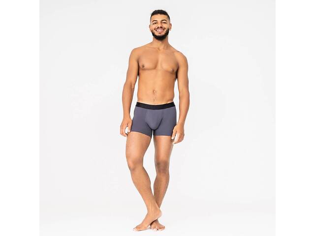 Боксери чоловічі анатомічні MAN's SET Intimate 2.0 Black Series Micromodal 3XL Графітовий - Фото 2