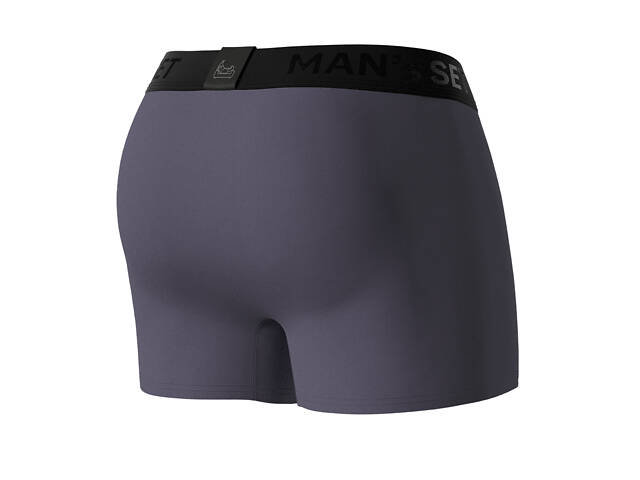 Боксери чоловічі анатомічні MAN's SET Intimate 2.0 Black Series Micromodal 3XL Графітовий - Фото 5