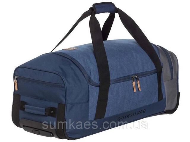 Велика дорожня сумка на колесах 60L Quiksilver New Centurion синя - Фото 1