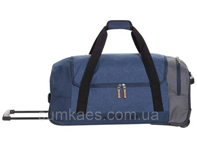 Велика дорожня сумка на колесах 60L Quiksilver New Centurion синя - Фото 2