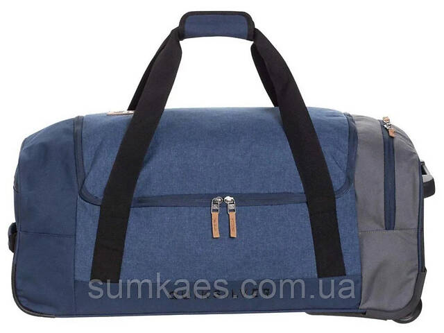 Велика дорожня сумка на колесах 60L Quiksilver New Centurion синя - Фото 3