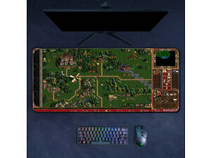 Большой коврик для мыши Heroes of Might and Magic III 900x400x2 мм. Коврик для мышки Heroes III RESTEQ. Коврик