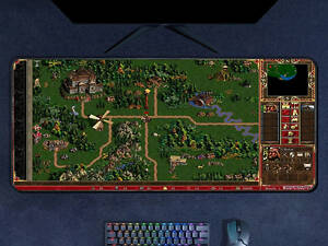 Великий килимок для миші Heroes of Might and Magic III 900x400x2 мм. Килимок для мишки Heroes III RESTEQ. Килимок для миші Герої