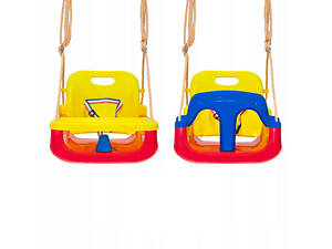 Большие качели для детей 4в1 с защитой и столиком