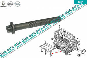 Болт/гвинт кріплення бугельної плити (M12x1.5 L113) 8200121560 Nissan/НІССАН PRIMASTAR 2000-/ПРИМАСТАР 00-, Opel