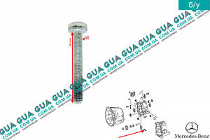 Болт / винт оси шестерни заднего хода ( задней передачи M8X60 ) КПП N000000006293 Mercedes / МЕРСЕДЕС VITO W639 2003- / 