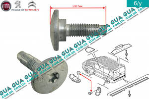 Болт / винт петли / зацепа для крепление груза ( 1шт ) 1341534080 Citroen / СИТРОЭН JUMPER II 2002-2006 / ДЖАМПЕР 2, C