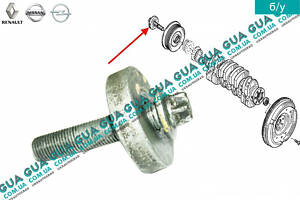 Болт / винт шкива коленвала (Длина 67, М14х1.5, внешний диаметр 52) 8200580343 Nissan / НИССАН INTERSTAR 1998-2010 / ИНТ
