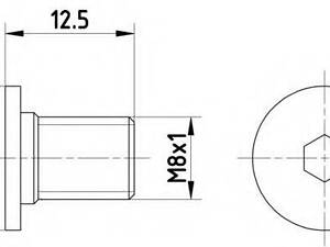 Болт, диск тормозного механизма TEXTAR TPM0002 на MERCEDES-BENZ CLS (C218)