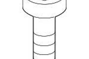 Болт крепления бампера N90965002