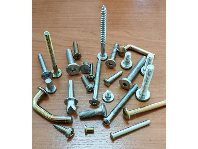 Болты, винты, заклепки - крепеж от производителя - Фото 1