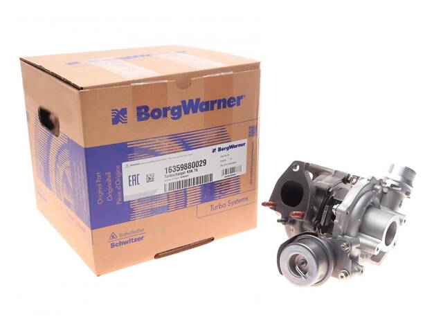 BORGWARNER 1635 988 0029 Турбина MB Citan/Renault Kangoo/Megane 1.5dCi/CDI/d 14- (OM 607/K