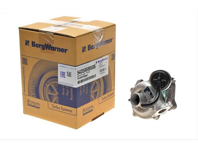 BORGWARNER 5435 988 0005 Турбина Fiat Doblo 1.3JTD