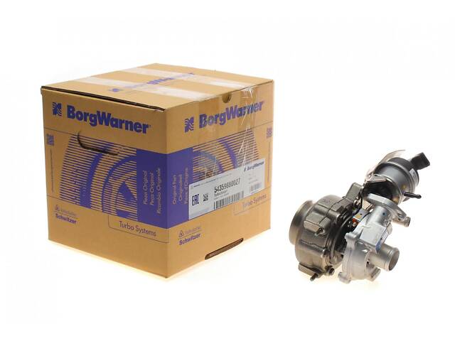 BORGWARNER 5435 988 0027 Турбіна Fiat Doblo 1.3D Multijet (66/70kW) 09-/ Opel Combo 1.3CDTI (66kW) 12-