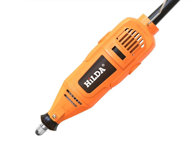 Бормашина мини-дрель гравер Hilda MD200-A 200W с комплектом насадок - Фото 2