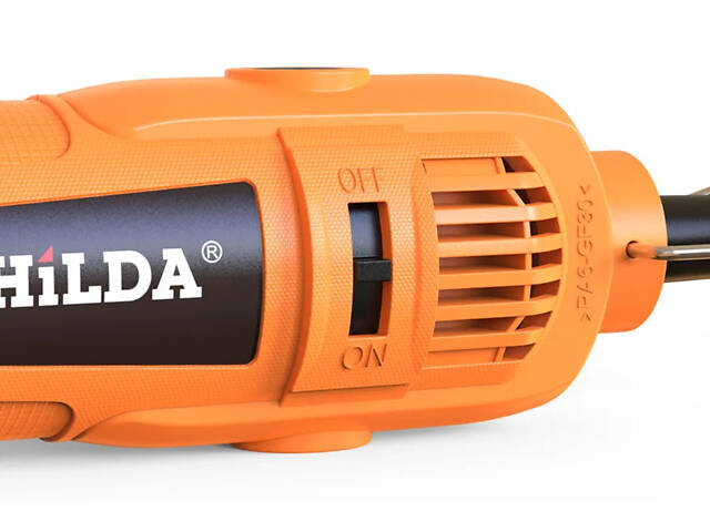 Бормашина мини-дрель гравер Hilda MD200-A 200W с комплектом насадок - Фото 7
