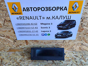 Бортовий інформаційний дисплей Renault Megane 3 07-15р. (радіо годинник Рено Меган) 280340011R