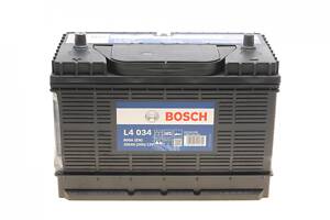BOSCH 0 092 L40 340 Акумуляторна батарея 105Ah/800A (330x174x240/+L/B00) Водний транспорт/Кемпінг/Гольф-кар