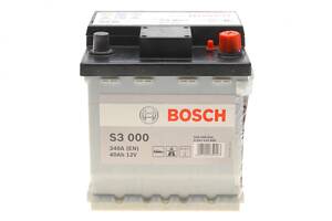 BOSCH 0 092 S30 000 Акумуляторна батарея 40Ah/340A (175x175x190/+R/B13)