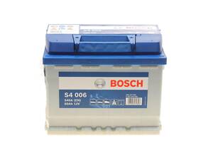 BOSCH 0 092 S40 060 Акумуляторна батарея 60Ah/540A (242x175x190/+L/B13) S4