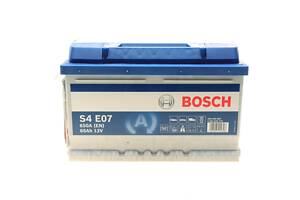 BOSCH 0 092 S4E 070 Акумуляторна батарея 65Ah/650A (278x175x175/+R/B13) (Start-Stop EFB)