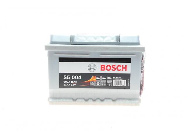 BOSCH 0 092 S50 040 Акумуляторна батарея 61Ah/600A (242x175x175/+R/B13)