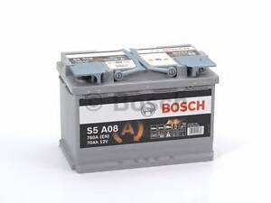 Bosch 0 092 S5A 080. Акумулятор bosch 12в/70аг/760а/20,09кг