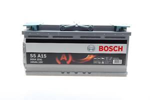 BOSCH 0 092 S5A 150 Аккумуляторная батарея 105Ah/950A (394x175x190/+R/B13) (Start-Stop AGM)