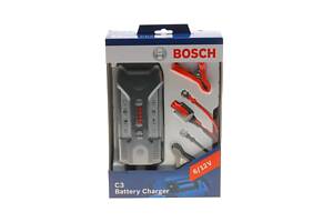 BOSCH 0 189 999 03M Зарядное устройство C3 (6V/12V) (для аккумуляторов емкостью до 120 Ah) 3.8A (VRLA/WET/GEL/EFB/AGM)